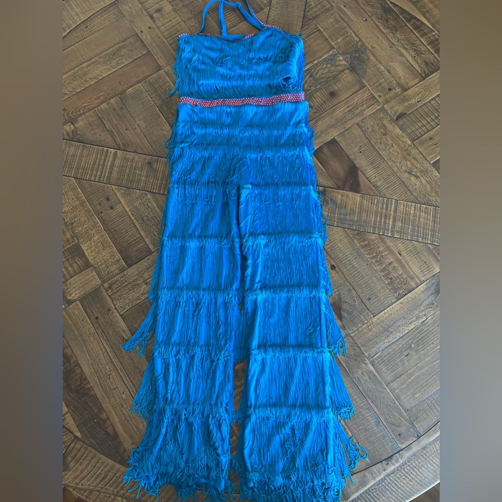 Two Piece Fringe Dance Costume